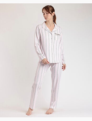 ADMAS CLASSIC Pigiama aperto a maniche lunghe da donna Magic Time