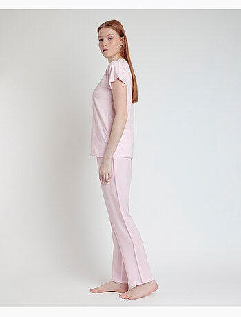ADMAS CLASSIC Pigiama classico a maniche corte Spiga da donna