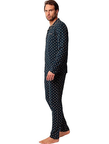 ADMAS CLASSIC Pigiama classico da uomo a maniche lunghe con effetto tie-dye