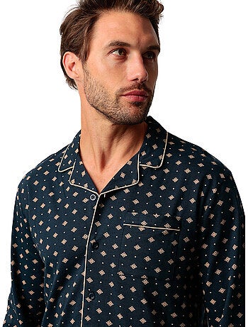 ADMAS CLASSIC Pigiama classico da uomo a maniche lunghe con effetto tie-dye