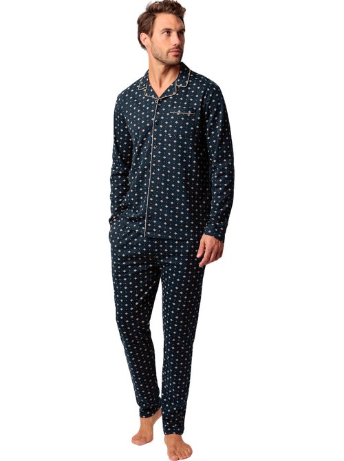 ADMAS CLASSIC Pigiama classico da uomo a maniche lunghe con effetto tie-dye - Kiabi ADMAS CLASSIC Pigiama classico da uomo a maniche lunghe con effetto tie-dye - Kiabi