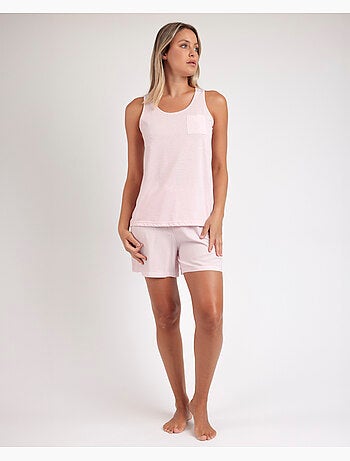 ADMAS CLASSIC Pigiama senza maniche classico Spiga da donna
