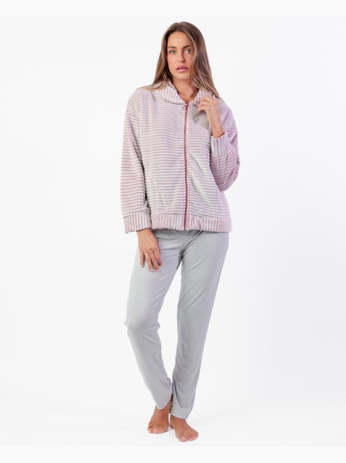 ADMAS CLASSIC Vestaglia calda a maniche lunghe da donna Magic Time - Kiabi ADMAS CLASSIC Vestaglia calda a maniche lunghe da donna Magic Time - Kiabi
