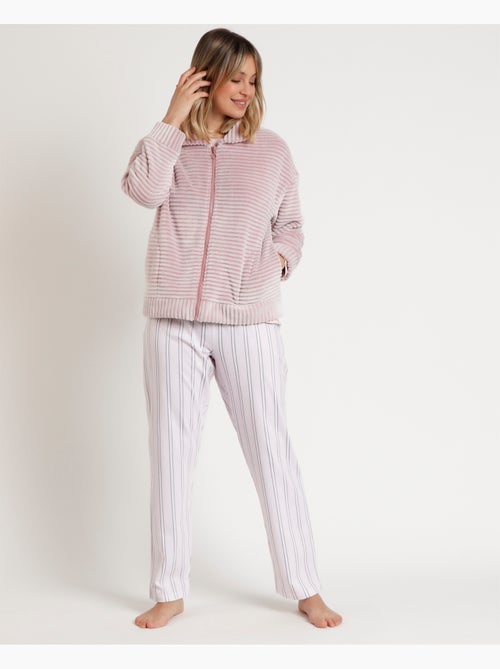 ADMAS CLASSIC Vestaglia calda a maniche lunghe da donna Magic Time - Kiabi ADMAS CLASSIC Vestaglia calda a maniche lunghe da donna Magic Time - Kiabi