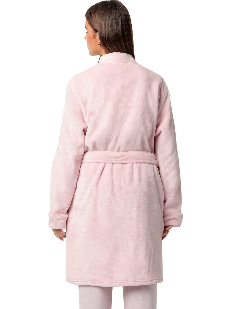 ADMAS CLASSIC Vestaglia calda e romantica a maniche lunghe da donna Rosa - Kiabi