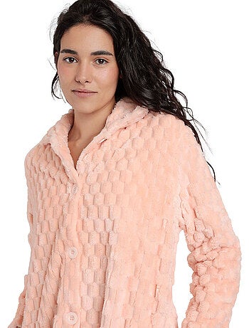 ADMAS CLASSIC Vestaglia da notte calda e morbida a maniche lunghe da donna