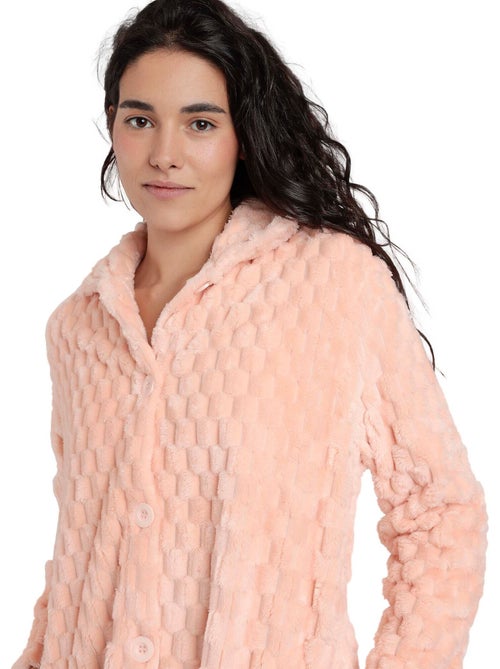 ADMAS CLASSIC Vestaglia da notte calda e morbida a maniche lunghe da donna - Kiabi ADMAS CLASSIC Vestaglia da notte calda e morbida a maniche lunghe da donna - Kiabi