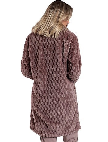 ADMAS CLASSIC Vestaglia da notte calda e morbida a maniche lunghe da donna