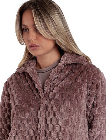 ADMAS CLASSIC Vestaglia da notte calda e morbida a maniche lunghe da donna