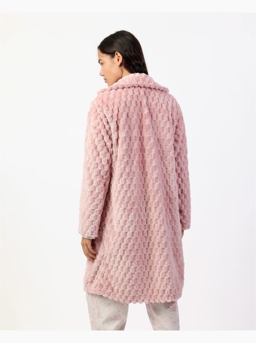ADMAS CLASSIC Vestaglia da notte calda e morbida a maniche lunghe da donna - Kiabi