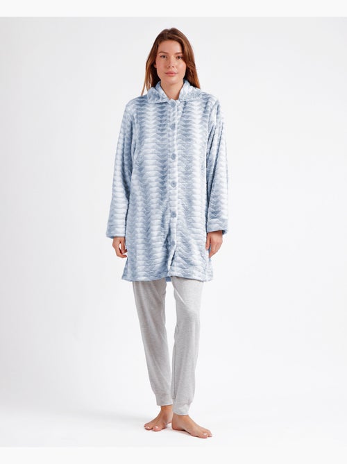 ADMAS CLASSIC Vestaglia triangolare calda a maniche lunghe da donna - Kiabi ADMAS CLASSIC Vestaglia triangolare calda a maniche lunghe da donna - Kiabi