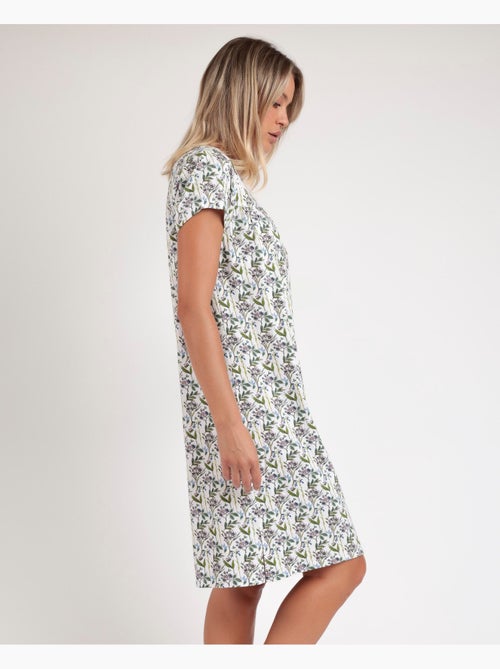 ADMAS GARDEN Canotta a maniche corte Dream Flowers da donna - Kiabi ADMAS GARDEN Canotta a maniche corte Dream Flowers da donna - Kiabi