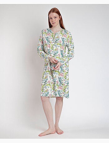 ADMAS GARDEN Canotta a maniche lunghe con patta Autumn Garden da donna