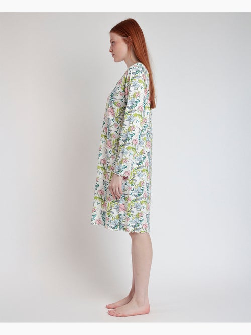 ADMAS GARDEN Canotta a maniche lunghe con patta Autumn Garden da donna - Kiabi ADMAS GARDEN Canotta a maniche lunghe con patta Autumn Garden da donna - Kiabi