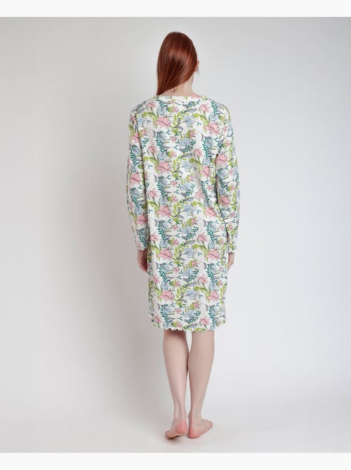 ADMAS GARDEN Canotta a maniche lunghe con patta Autumn Garden da donna - Kiabi ADMAS GARDEN Canotta a maniche lunghe con patta Autumn Garden da donna - Kiabi