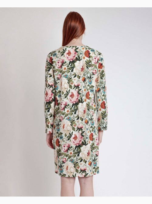 ADMAS GARDEN Canotta da donna a maniche lunghe con patta in cretonne - Kiabi ADMAS GARDEN Canotta da donna a maniche lunghe con patta in cretonne - Kiabi