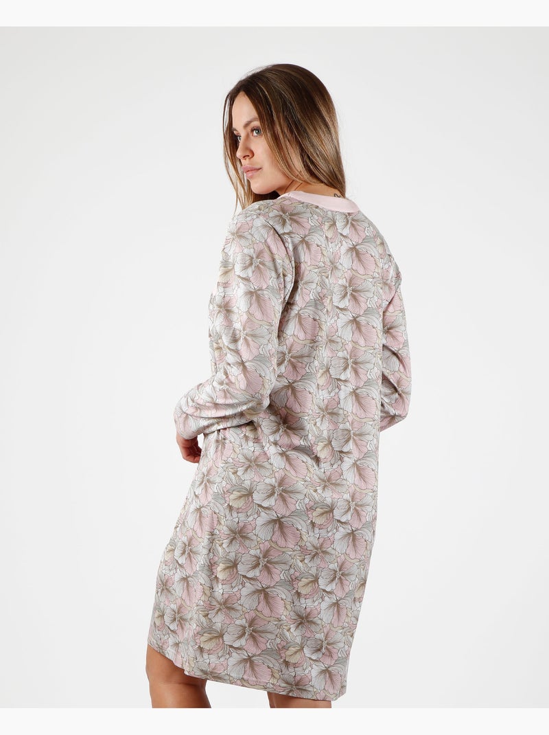 ADMAS GARDEN Canotta da donna a maniche lunghe Made With Love Rosa - Kiabi
