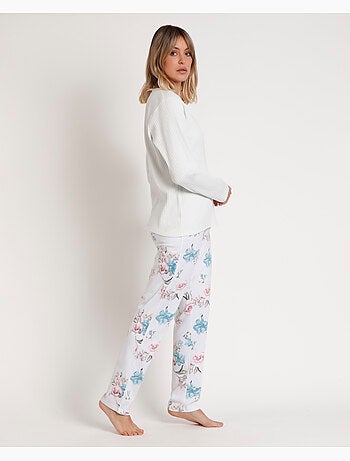 ADMAS GARDEN Pigiama a maniche lunghe da donna French Garden