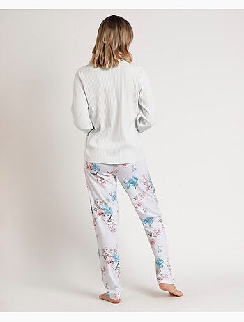 ADMAS GARDEN Pigiama a maniche lunghe da donna French Garden