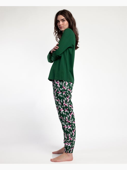 ADMAS GARDEN Pigiama a maniche lunghe da donna Wild Nature - Kiabi ADMAS GARDEN Pigiama a maniche lunghe da donna Wild Nature - Kiabi