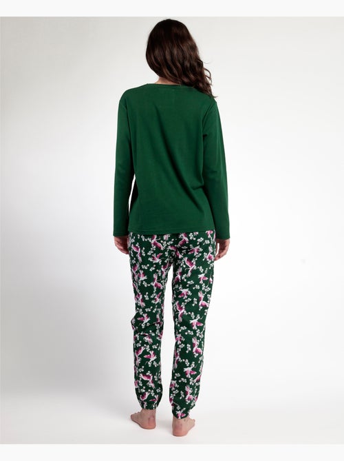 ADMAS GARDEN Pigiama a maniche lunghe da donna Wild Nature - Kiabi ADMAS GARDEN Pigiama a maniche lunghe da donna Wild Nature - Kiabi