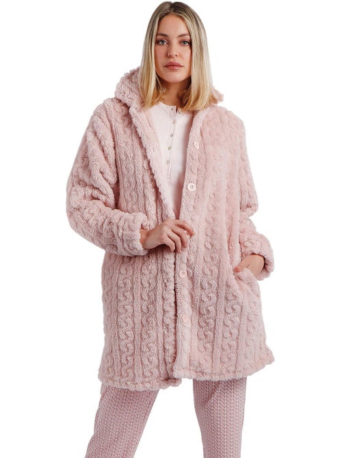 ADMAS GARDEN Vestaglia calda a maniche lunghe con catene da donna - Kiabi ADMAS GARDEN Vestaglia calda a maniche lunghe con catene da donna - Kiabi