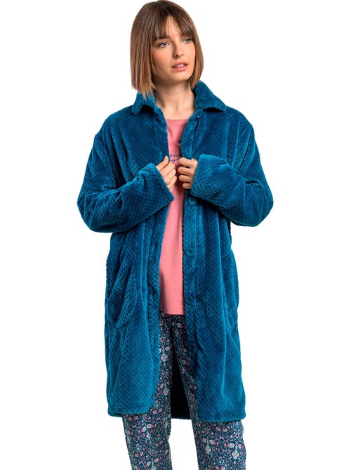 ADMAS GARDEN Vestaglia calda a maniche lunghe da donna Lasciati ispirare - Kiabi ADMAS GARDEN Vestaglia calda a maniche lunghe da donna Lasciati ispirare - Kiabi