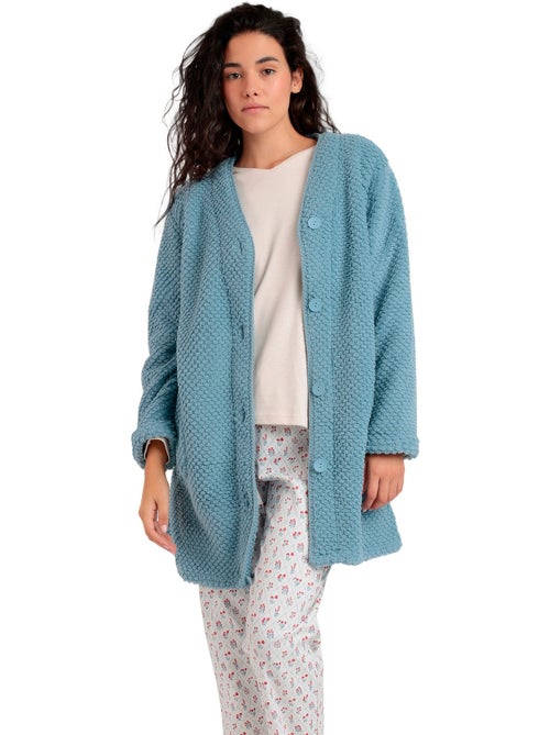 ADMAS GARDEN Vestaglia calda a maniche lunghe da donna Let's Get Lost - Kiabi ADMAS GARDEN Vestaglia calda a maniche lunghe da donna Let's Get Lost - Kiabi