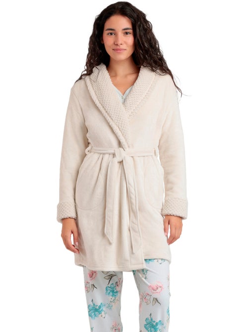 ADMAS GARDEN Vestaglia da donna a maniche lunghe con fiori rampicanti Dreams - Kiabi