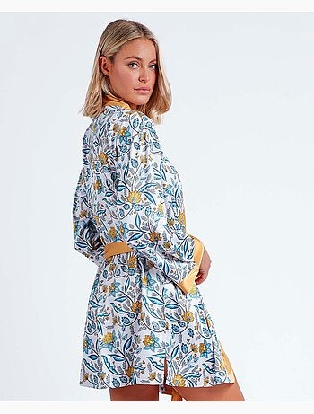 ADMAS GARDEN Vestaglia da donna Bright Garden a maniche lunghe