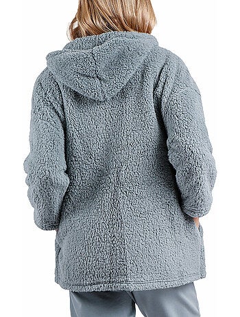 ADMAS HOME Accappatoio caldo a maniche lunghe da donna
