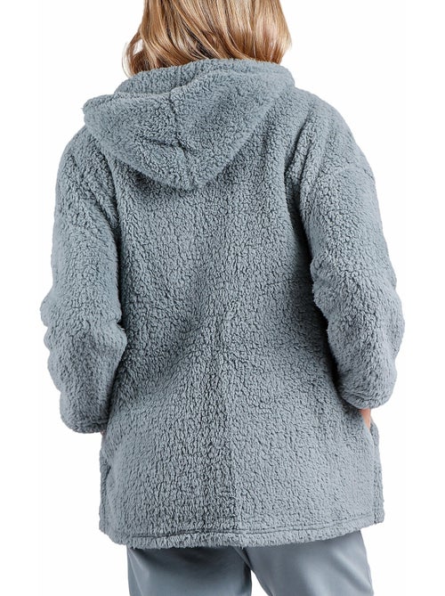 ADMAS HOME Accappatoio caldo a maniche lunghe da donna - Kiabi ADMAS HOME Accappatoio caldo a maniche lunghe da donna - Kiabi