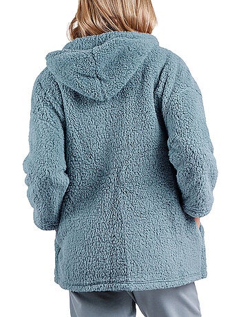 ADMAS HOME Accappatoio caldo a maniche lunghe da donna