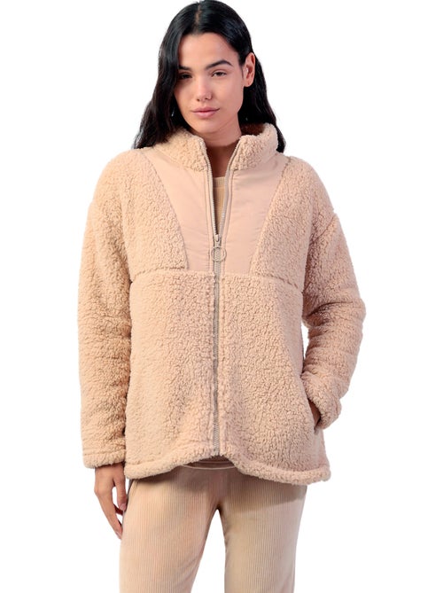 ADMAS HOME Adm Home Vestaglia calda a maniche lunghe da donna - Kiabi