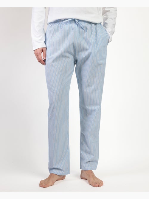 ADMAS HOME Pantaloni lunghi in popeline compatto da uomo - Kiabi