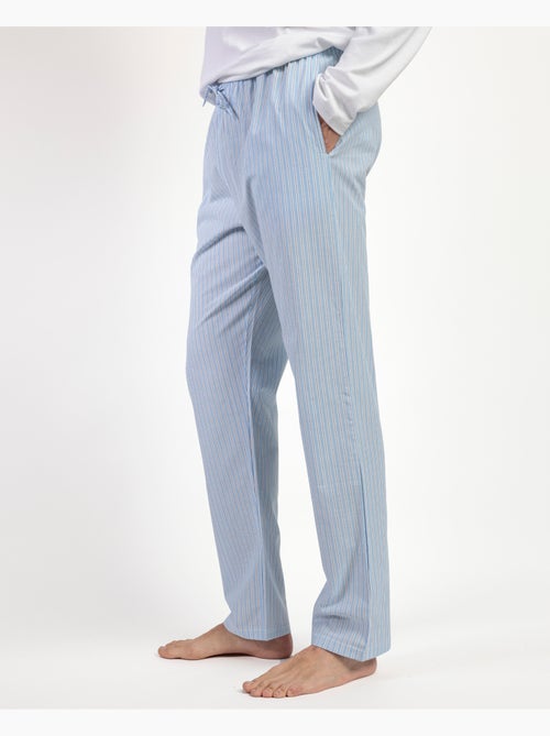 ADMAS HOME Pantaloni lunghi in popeline compatto da uomo - Kiabi