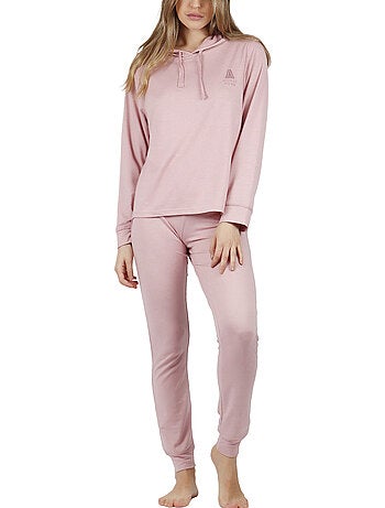 ADMAS HOME Pigiama con cappuccio a maniche lunghe Make it Happen da donna