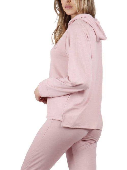 ADMAS HOME Pigiama con cappuccio a maniche lunghe Make it Happen da donna - Kiabi ADMAS HOME Pigiama con cappuccio a maniche lunghe Make it Happen da donna - Kiabi