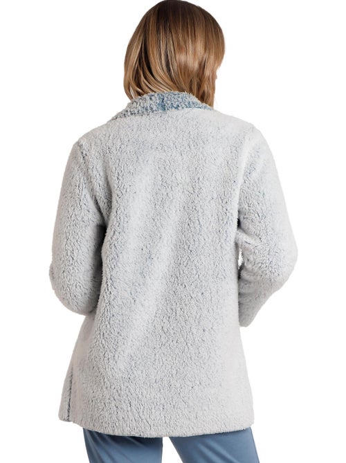 ADMAS HOME Vestaglia calda e fluida a maniche lunghe da donna - Kiabi ADMAS HOME Vestaglia calda e fluida a maniche lunghe da donna - Kiabi