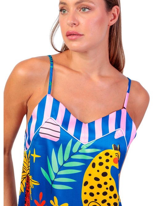 ADMAS LUXURY Canotta con spalline Luxe Sauvage da donna - Kiabi ADMAS LUXURY Canotta con spalline Luxe Sauvage da donna - Kiabi