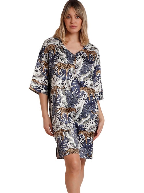 ADMAS LUXURY Canotta da donna con maniche alla francese leopardate di lusso - Kiabi ADMAS LUXURY Canotta da donna con maniche alla francese leopardate di lusso - Kiabi