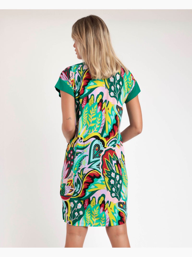 ADMAS LUXURY Canotta da donna con maniche scese Hippy Luxury Multicolore - Kiabi