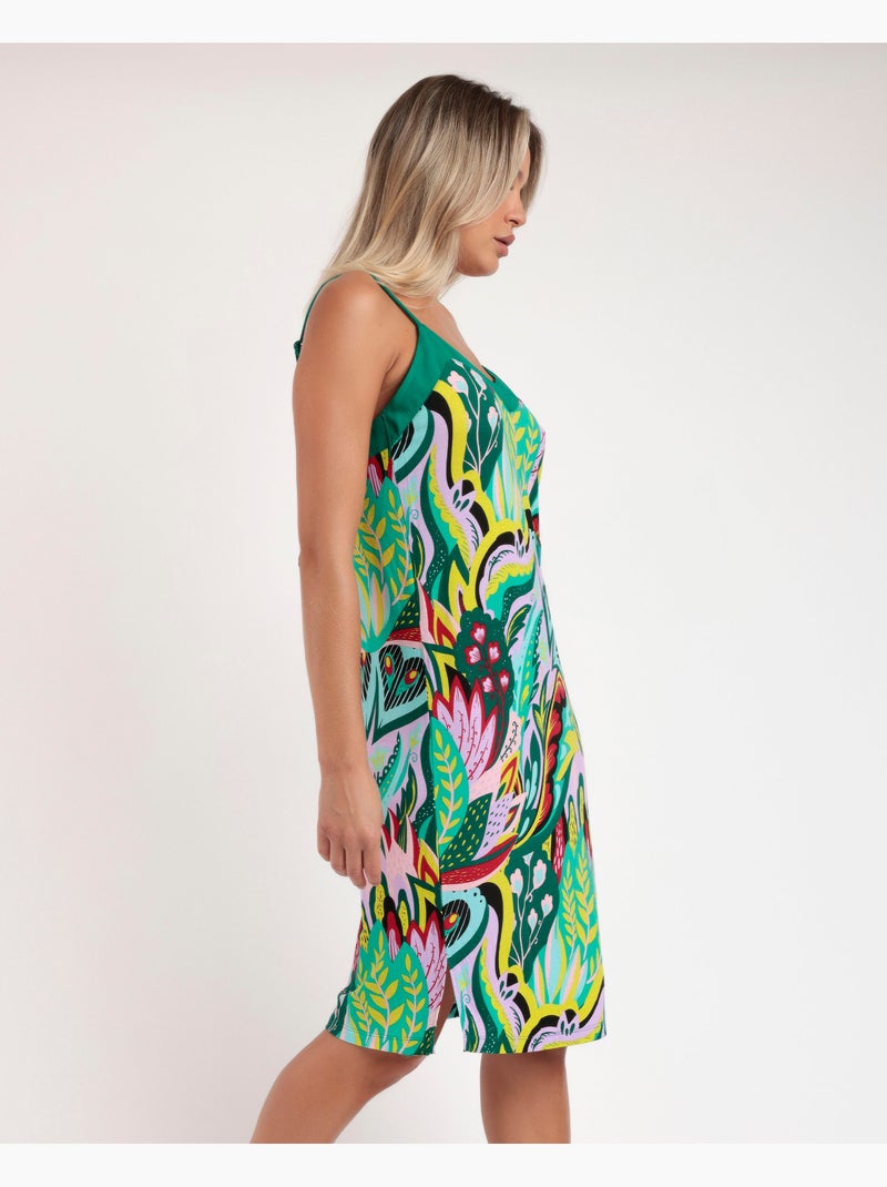 ADMAS LUXURY Canotta da donna con spalline Hippy di lusso Multicolore - Kiabi