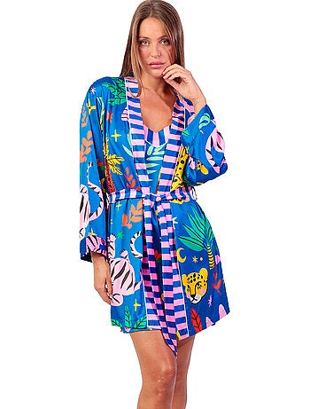 ADMAS LUXURY Wild Luxe Abito a maniche lunghe da donna