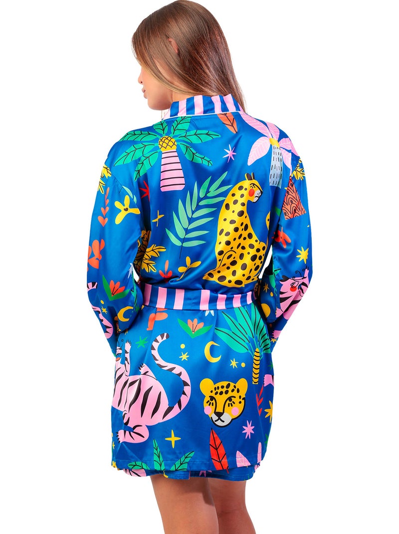 ADMAS LUXURY Wild Luxe Abito a maniche lunghe da donna Multicolore - Kiabi