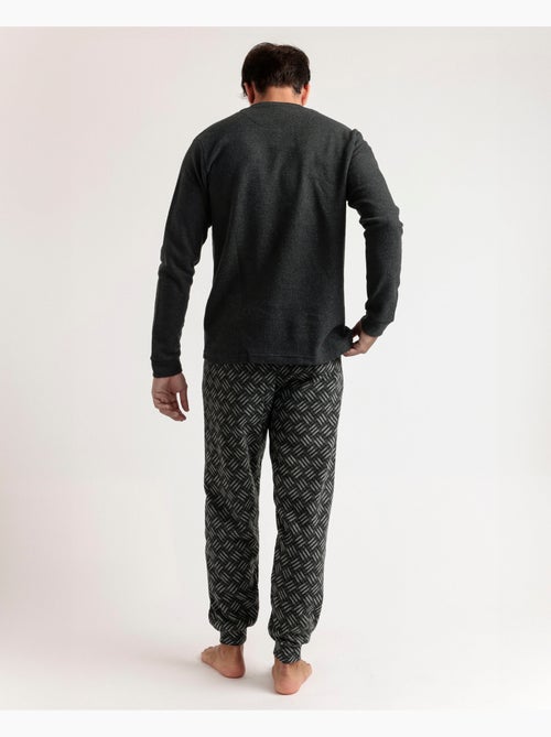 ADMAS MAGNIFIC Pigiama a maniche lunghe da uomo con incrocio - Kiabi ADMAS MAGNIFIC Pigiama a maniche lunghe da uomo con incrocio - Kiabi