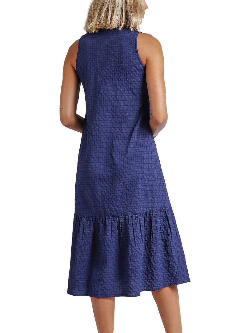 ADMAS Palomita Abito lungo da donna Blu marino - Kiabi