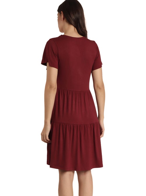 ADMAS Vestito carino a maniche corte da donna - Kiabi ADMAS Vestito carino a maniche corte da donna - Kiabi