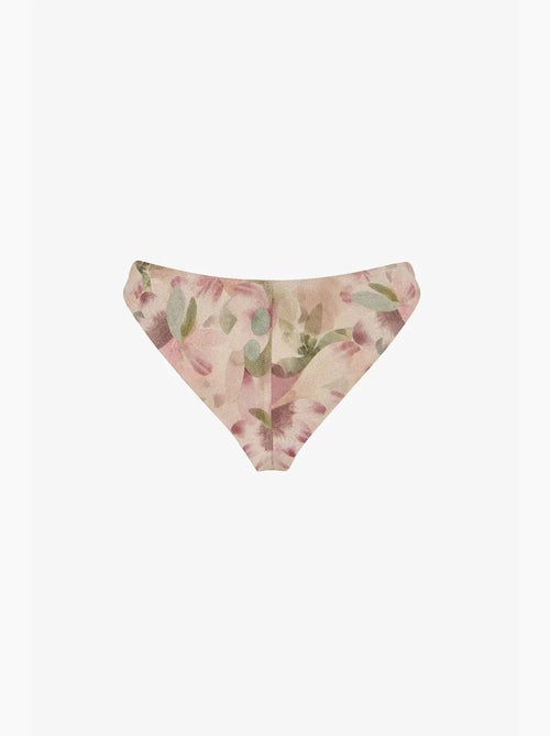 Aires extra super floreale, brillante, slip bikini a vita media penti - Kiabi