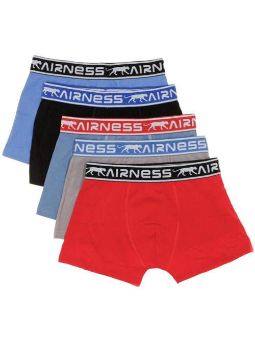 Airness - Set 5 Boxer Ragazzo - Kiabi Airness - Set 5 Boxer Ragazzo - Kiabi